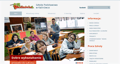 Desktop Screenshot of naszaszkola.kalinowka.eu